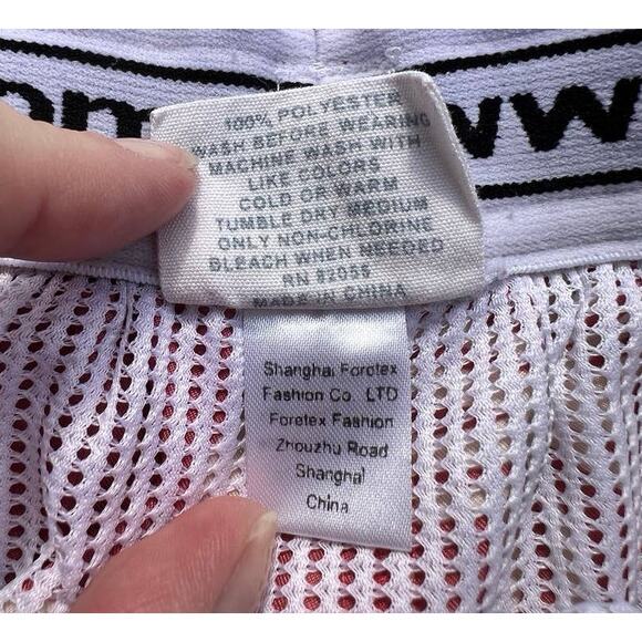 Wes & Willy Kids Toddler Swim Trunks Retro Tiki Print Size 3T Rust Cream - Picture 5 of 5